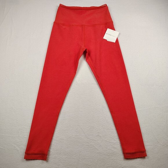 NEW Beyond Yoga Spacedye Allure Lace-Trim High Waisted Leggings Sz Large - Picture 2 of 15